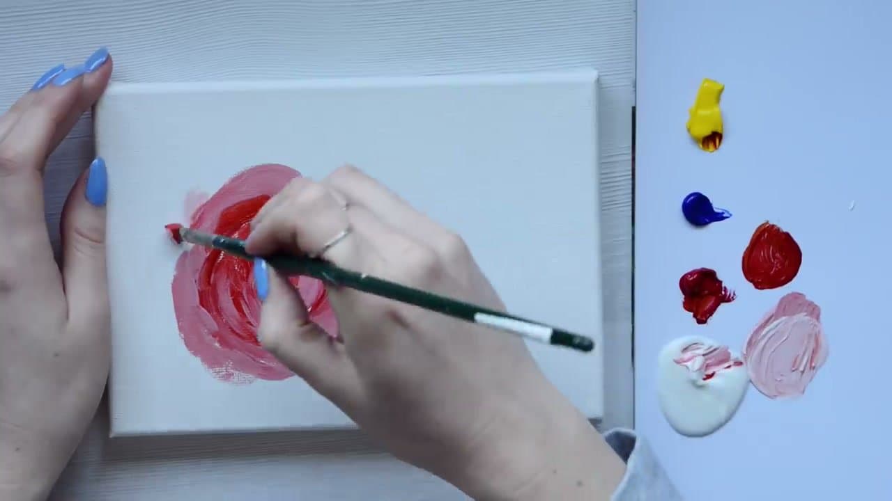 Step 3: Step 3: Build the outer petals with lighter shades