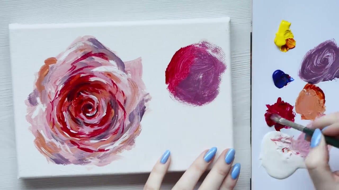 How to Paint a Flower