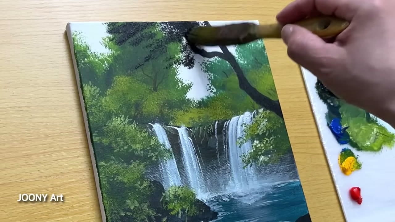 Step 6: Step 6: Frame the Scene with an Overhanging Branch