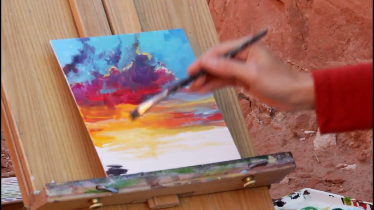 How to Paint a Sunset: 5-Step Acrylic Tutorial
