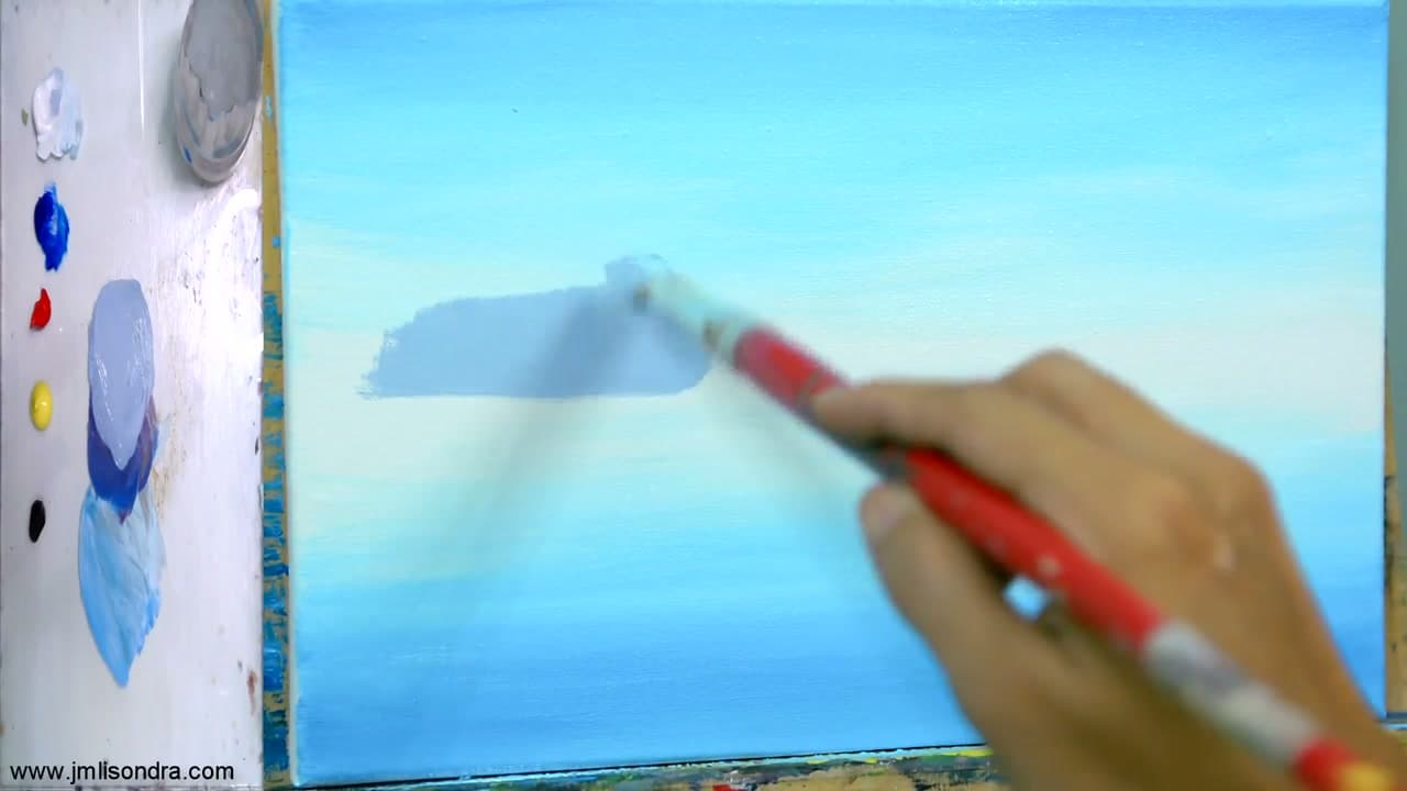 Step 4: Step 4: Paint the Distant Treeline