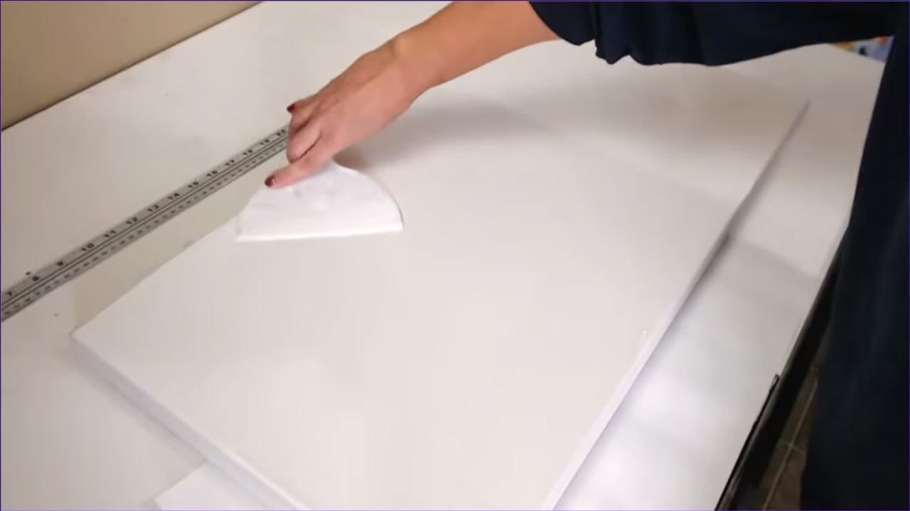 Step 7: Apply the Second Coat - How to Prime a Canvas with Gesso