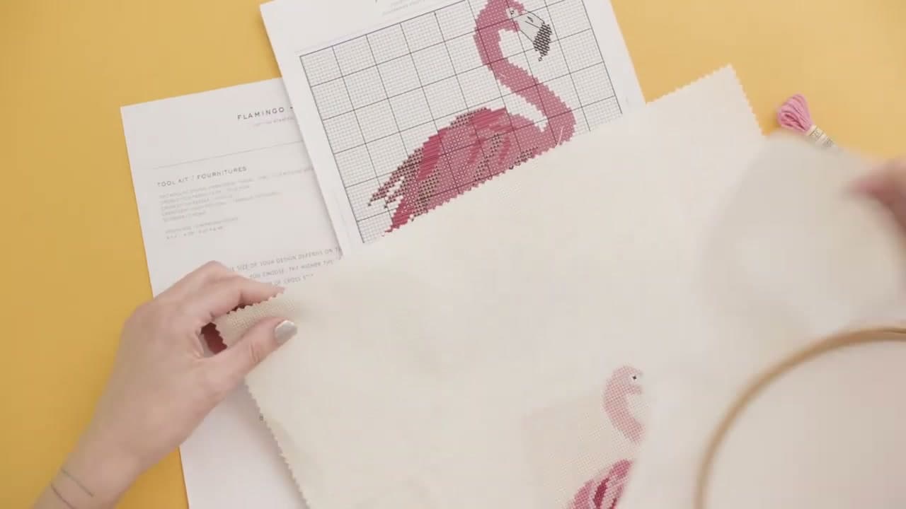Step 4: Choose Your Fabric and Gather Tools - How to Read a Cross Stitch Pattern