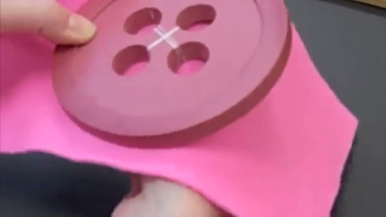 How to Sew a Button by Hand