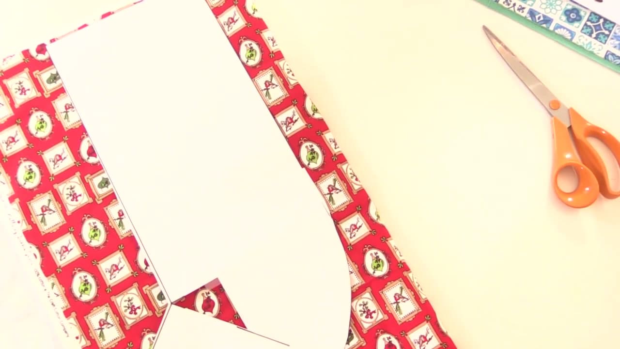 Step 4: Cut the Outer and Lining Pieces - How to Make a Christmas Stocking