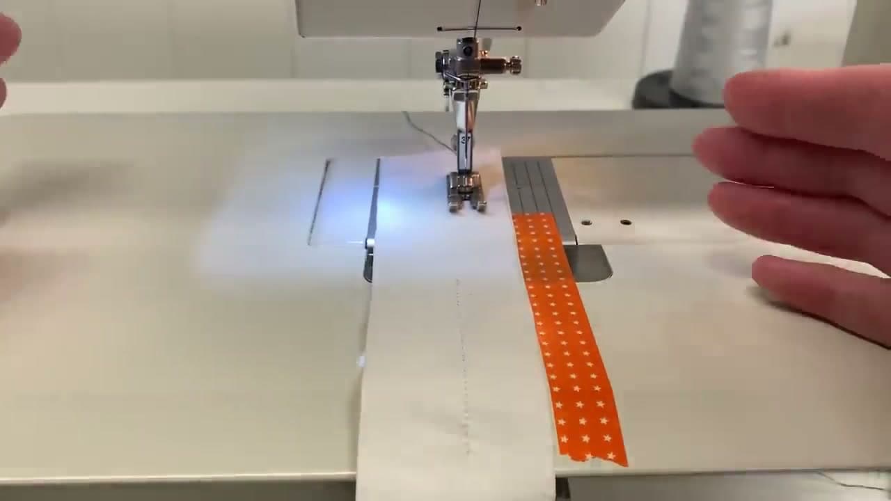 Step 7: Step 7: Stop With the Needle DOWN