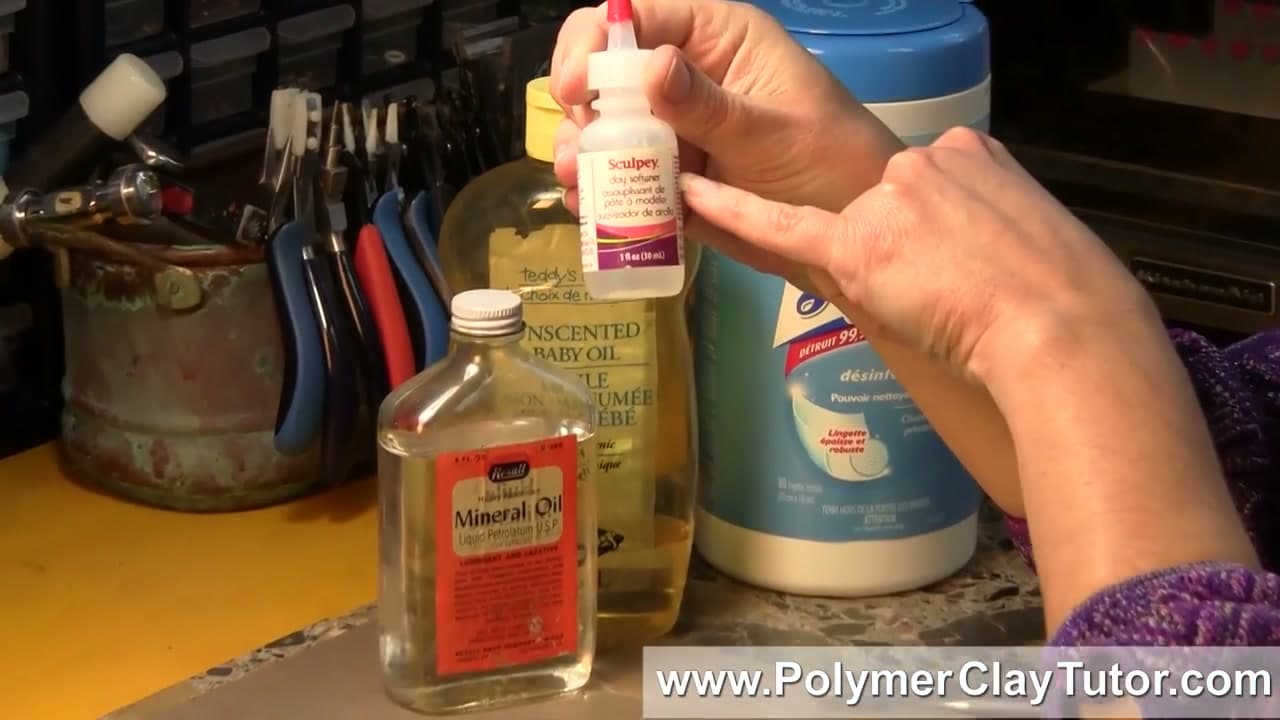 Step 2: Pick an Oil - Mineral, Baby, or Sculpey Clay Softener