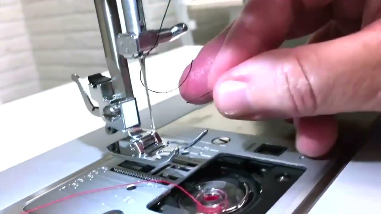 Step 6: Step 6: Thread the needle front to back