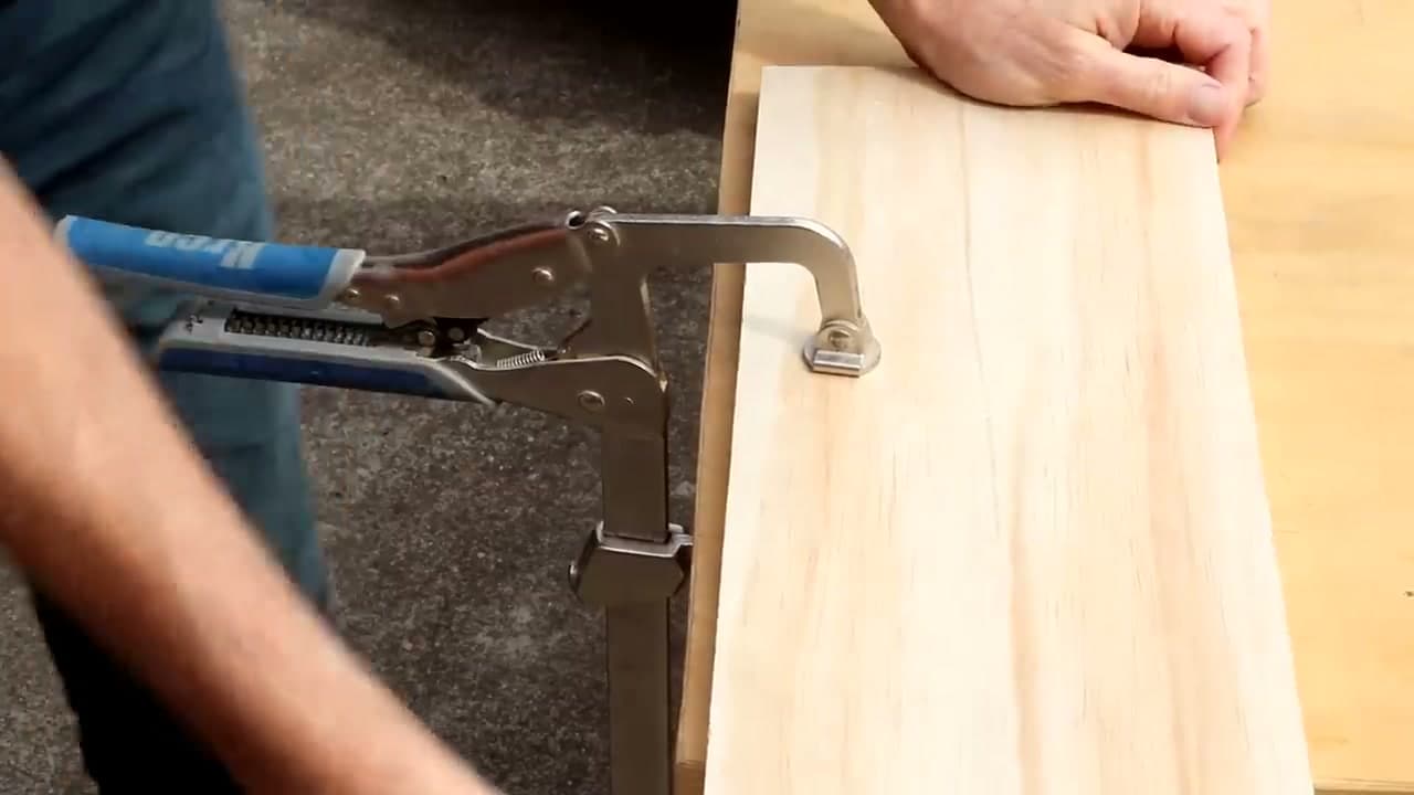 Step 5: Support the workpiece