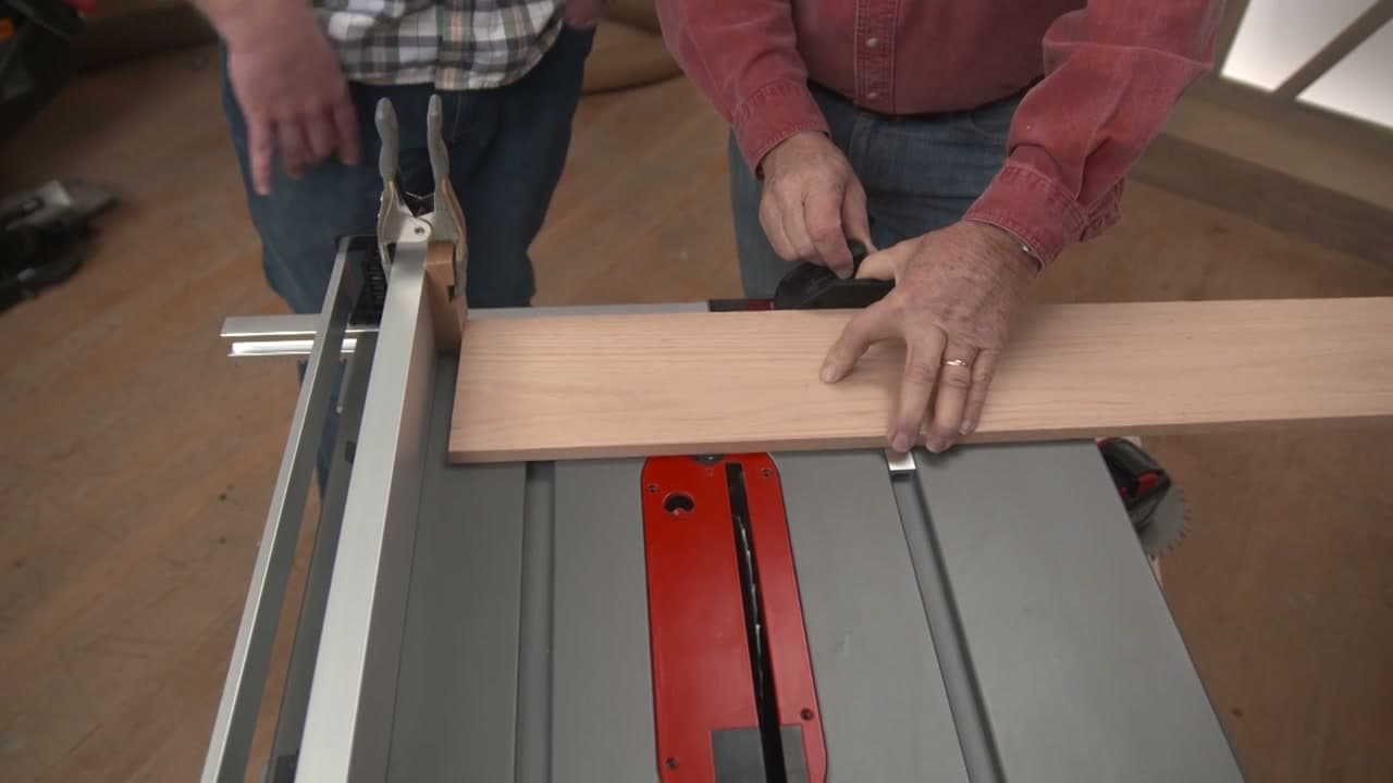 The finished result: How to Use a Table Saw: Rip Cuts, Crosscuts, and Safety for Beginners