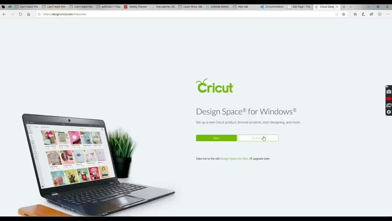 Step 2: Step 2: Install Design Space and Set Up Your Machine