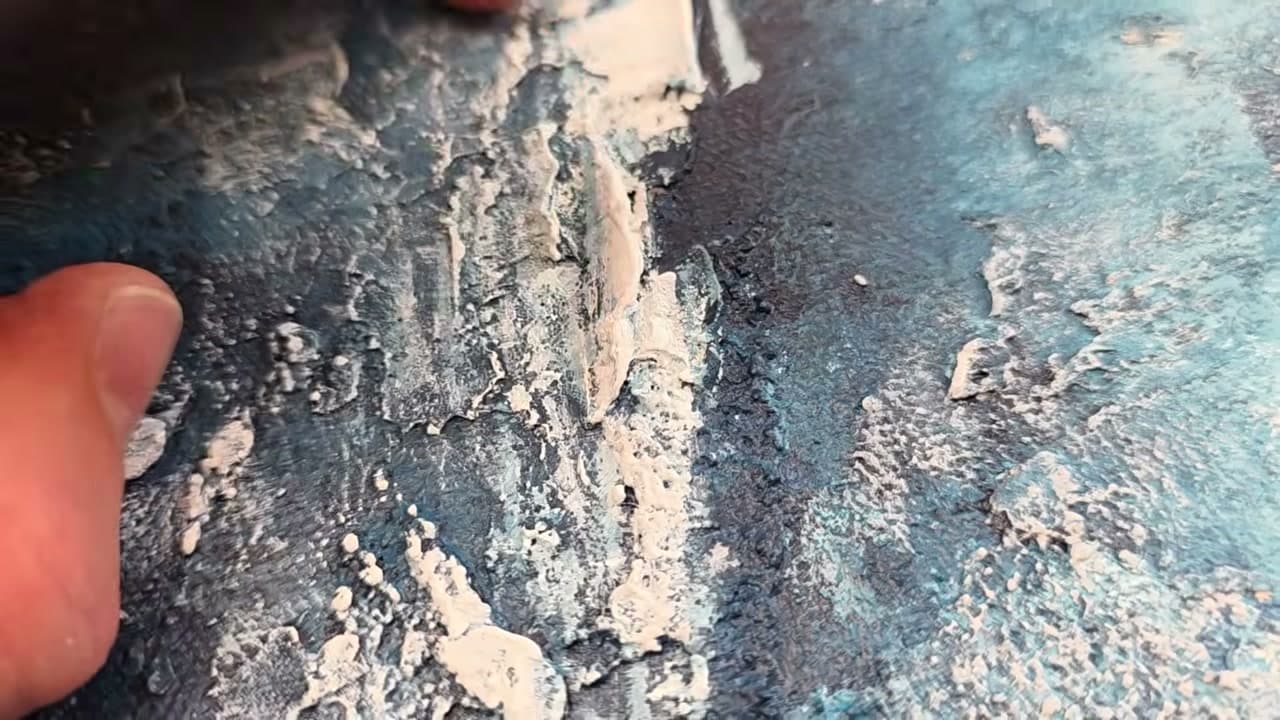 Step 4: Let It Dry, Then Tap-Test - How to Use Texture Paste