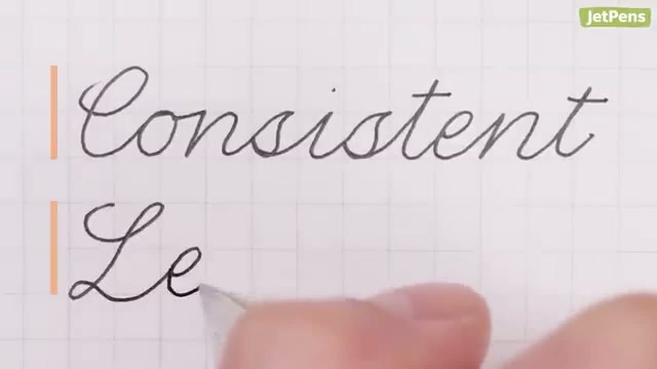 How to Write in Cursive - 7 Tips for Neat Handwriting