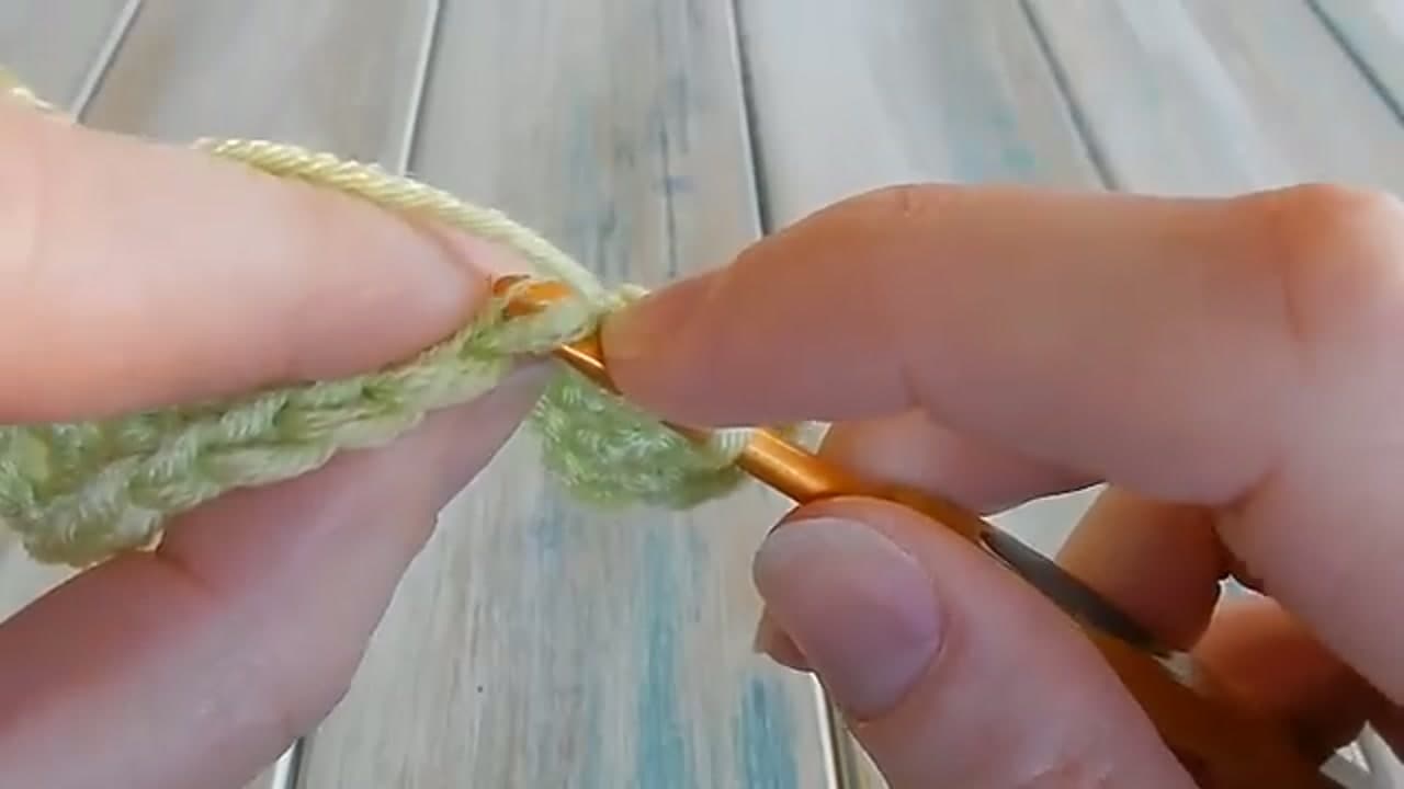Step 6: Step 6: dc2tog and the Invisible Double Crochet Decrease
