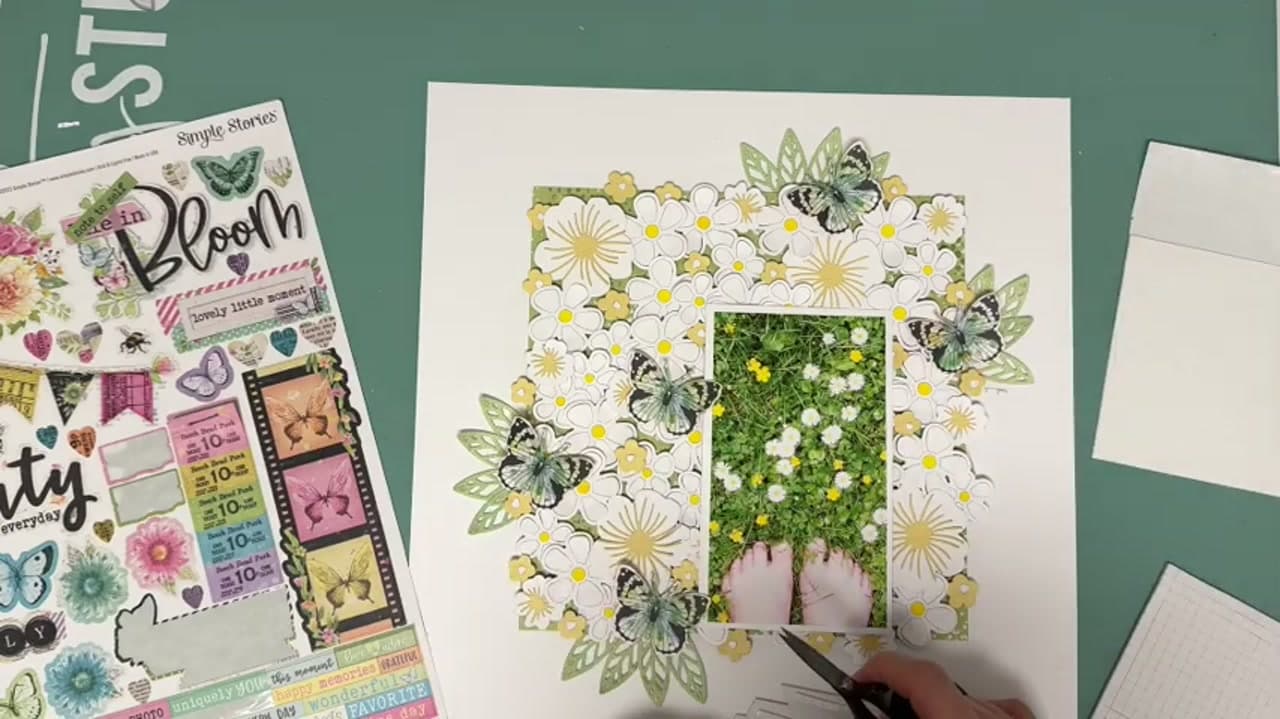 Step 9: Step 9: Set the Photo In and Start Embellishing