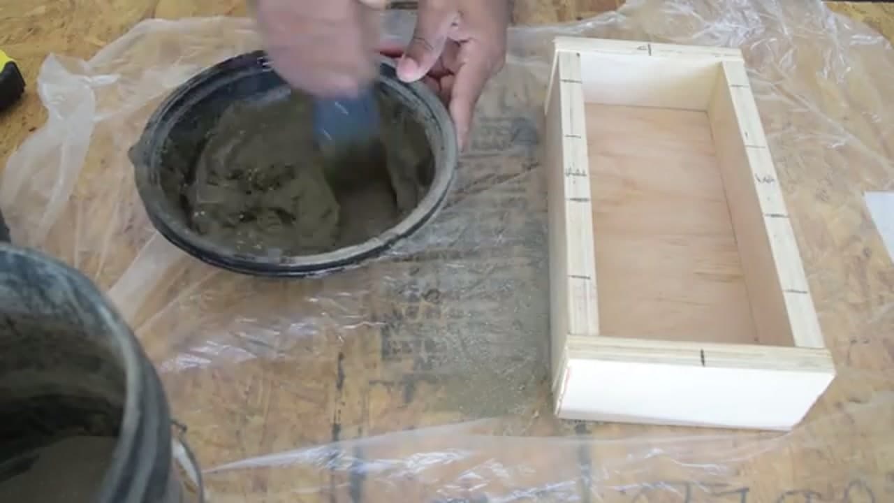 Step 3: Mix the Concrete