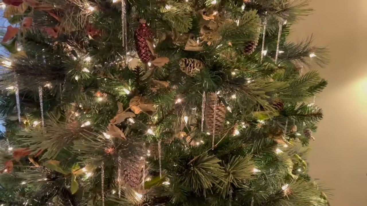 Step 10: Hang Them on the Tree - How to Make Pinecone Christmas Ornaments
