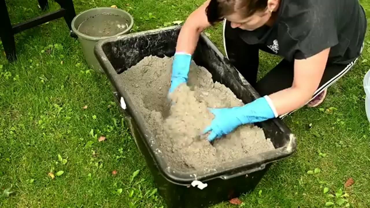 Step 3: Step 3: Add Water and Mix by Hand