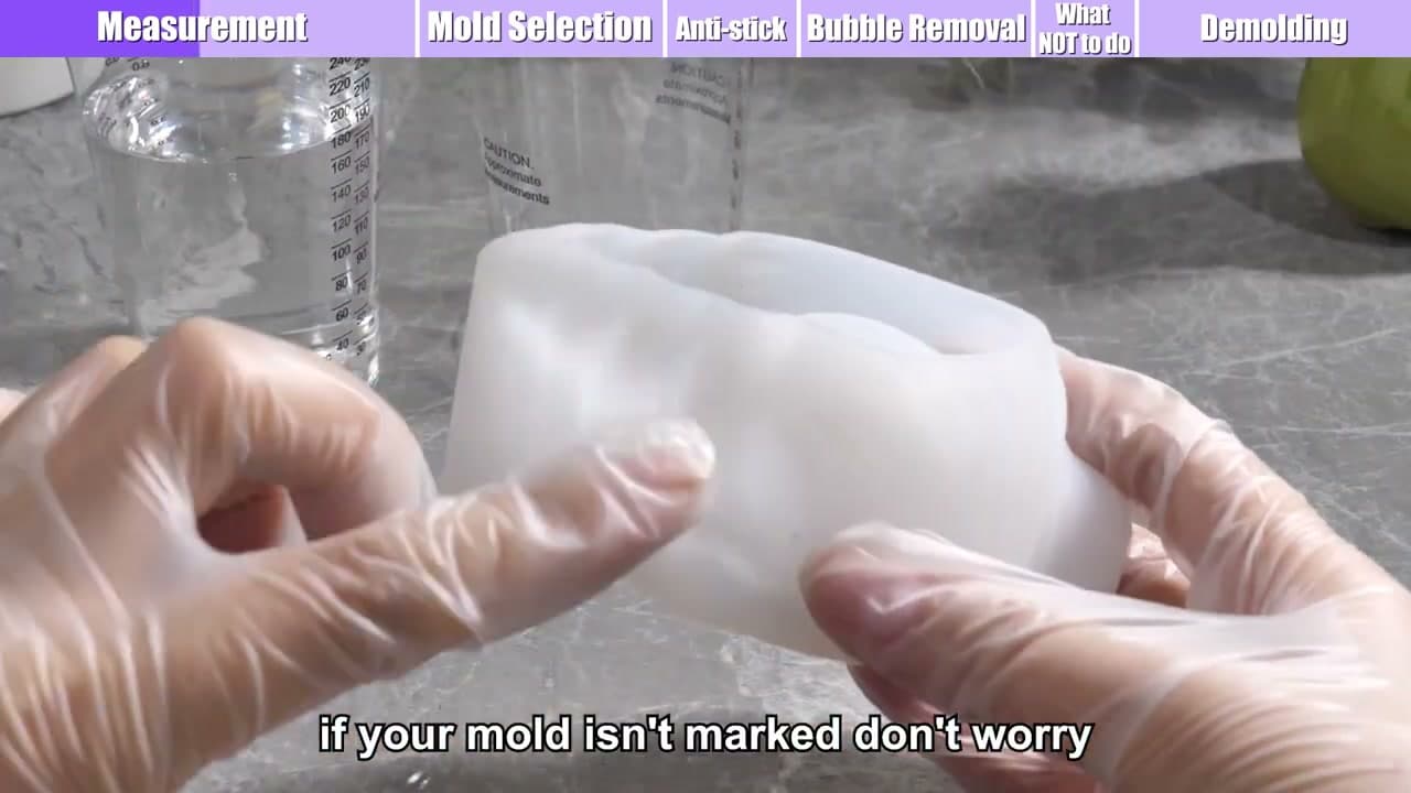 Step 1: Step 1: Measure How Much Resin Your Mold Needs