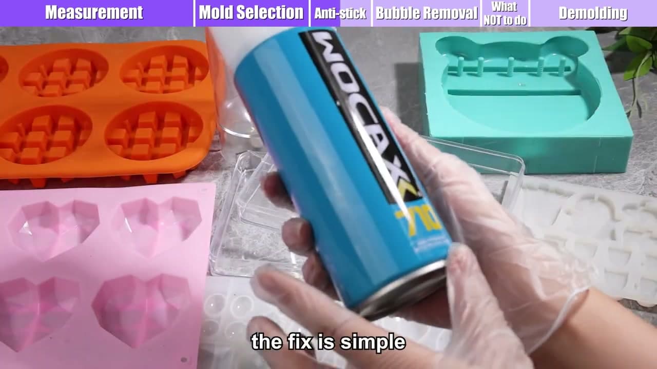 Step 4: Step 4: Prep a Foggy or Sticky Mold