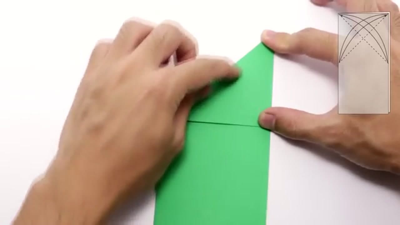Step 2: Step 2: Add the Diagonal Creases