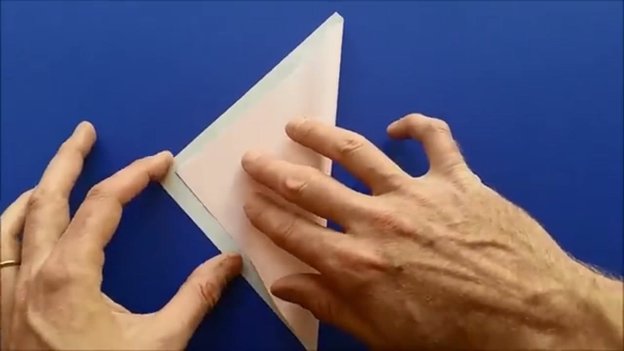 Step 2: Step 2: Crease the Center Diagonal