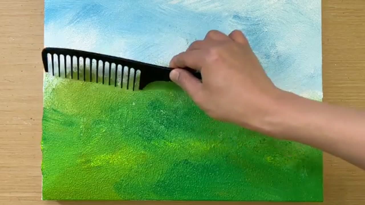 Step 2: Step 2: Comb the Grass