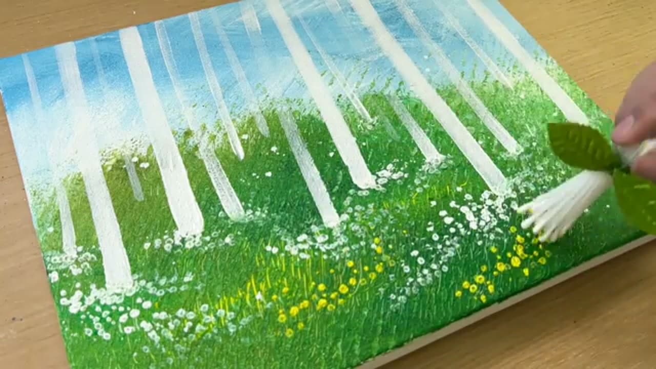 Step 5: Step 5: Stamp the Dandelions
