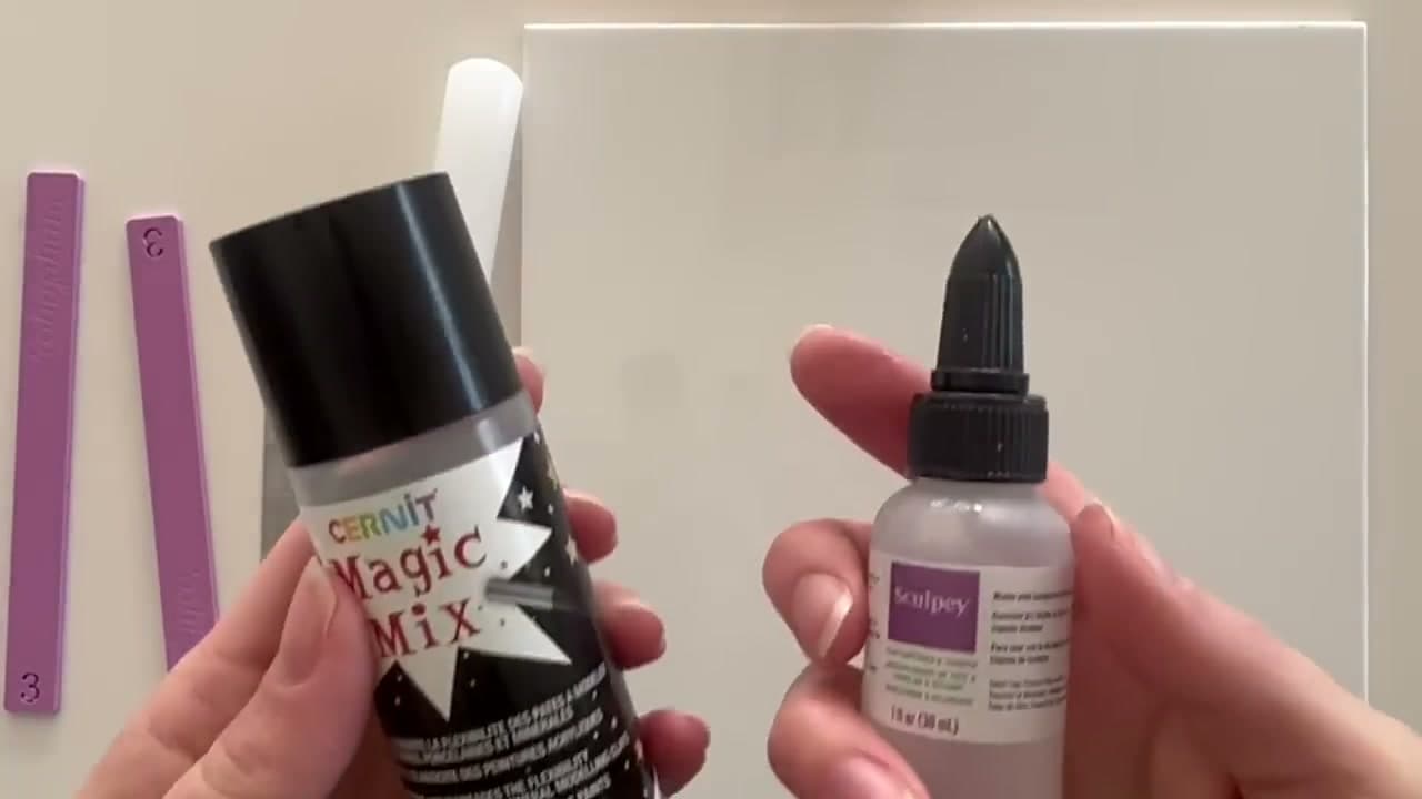 Step 4: Add Clay Softener if Warming Alone Won't Work - How to Smooth Polymer Clay (Beginner Prep Guide)