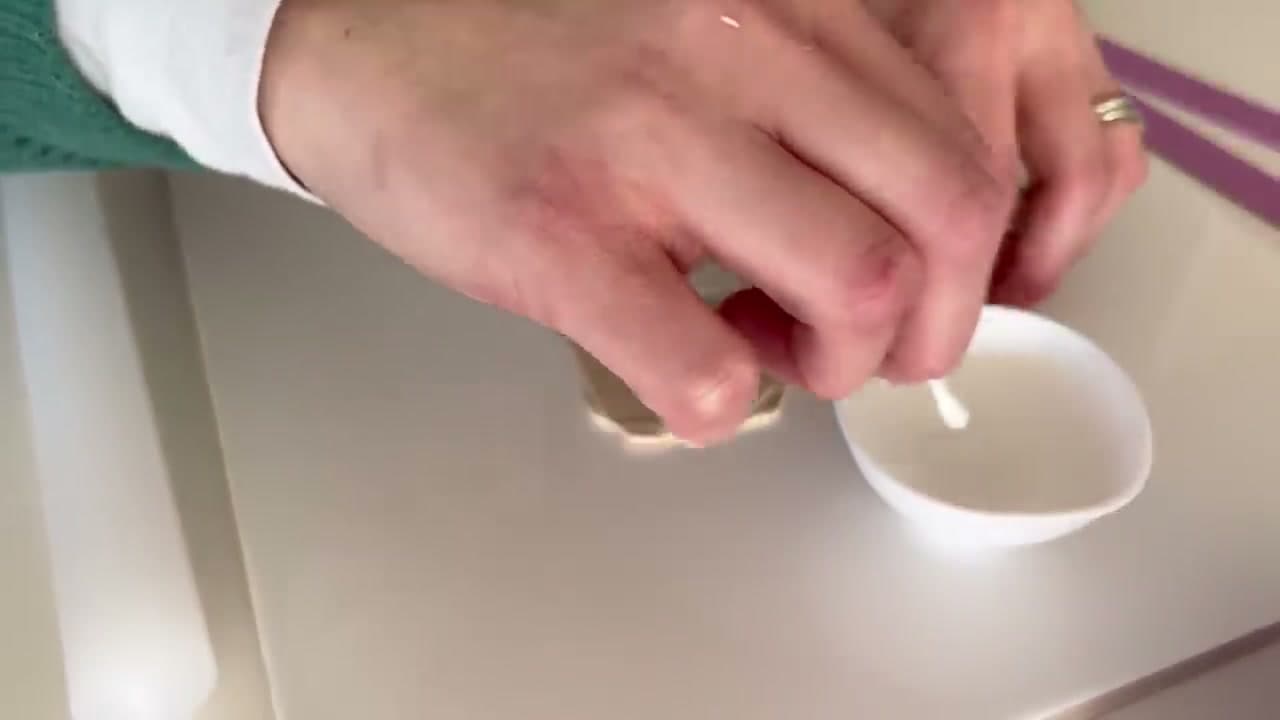 Step 6: Lift Lint and Dust With a Cotton Tip and Alcohol - How to Smooth Polymer Clay (Beginner Prep Guide)
