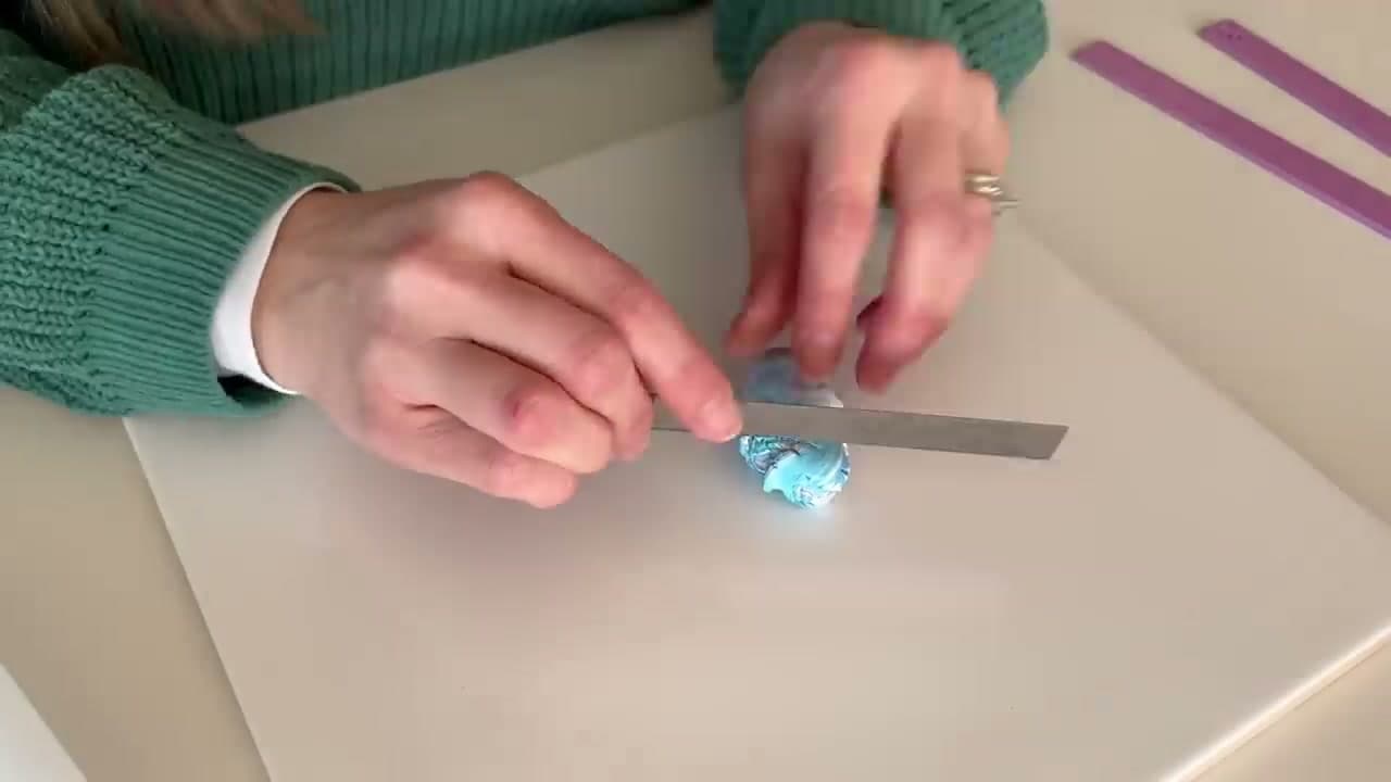 Step 7: Slice Through Air Bubbles With a Tissue Blade - How to Smooth Polymer Clay (Beginner Prep Guide)