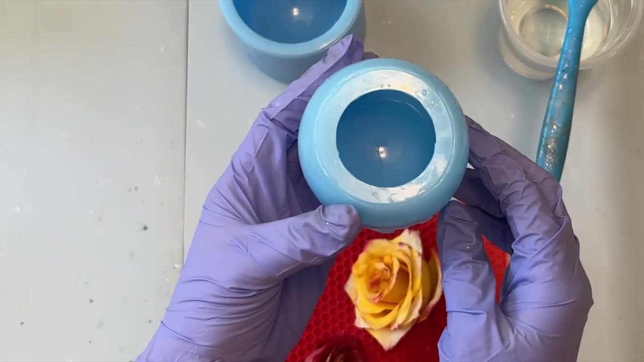 Step 1: Gather Your Molds, Resin, and Dried Flowers - How to Seal Flowers in Resin: Preserved Rose Sphere Tutorial