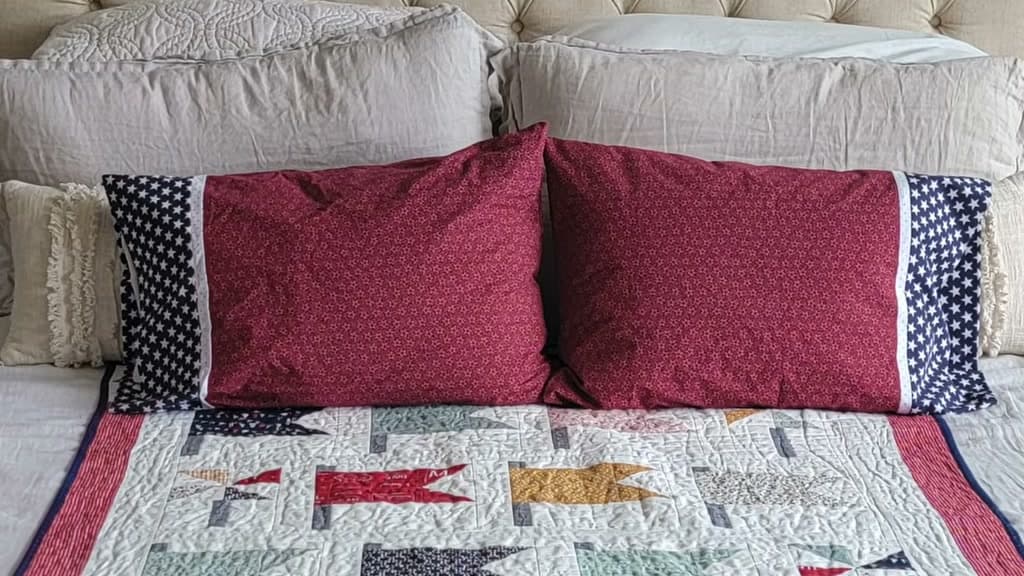 How to Sew a Pillowcase with the Burrito Method