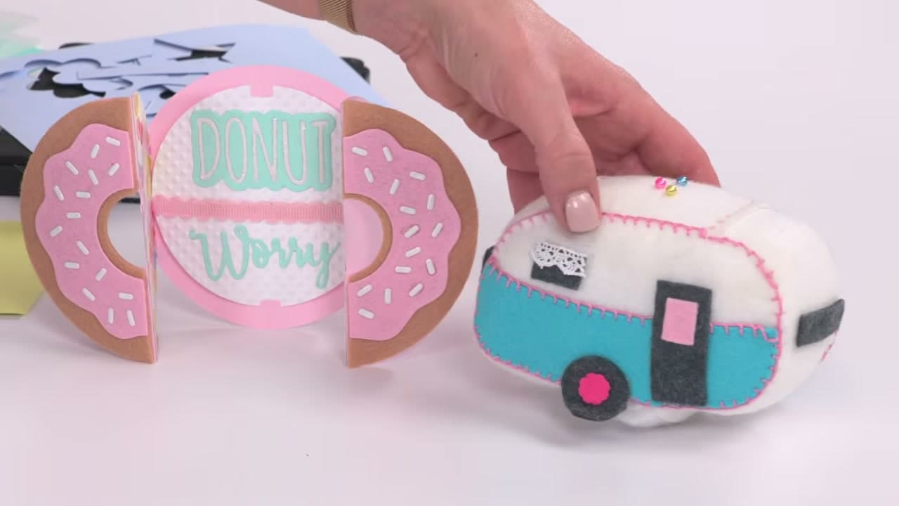 The finished result: How to Use a Die Cutting Machine
