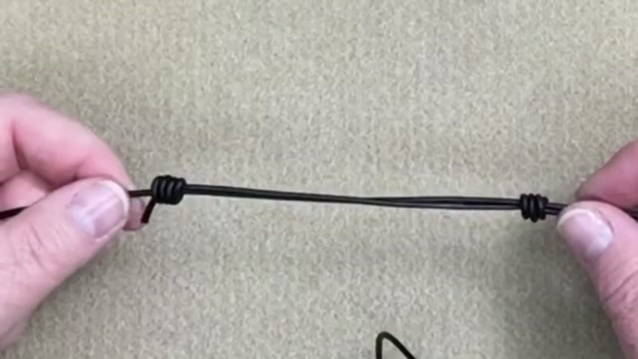 Step 7: Trim the Tails and Test the Slide - How to Tie a Bracelet Knot (Adjustable Sliding Knot)