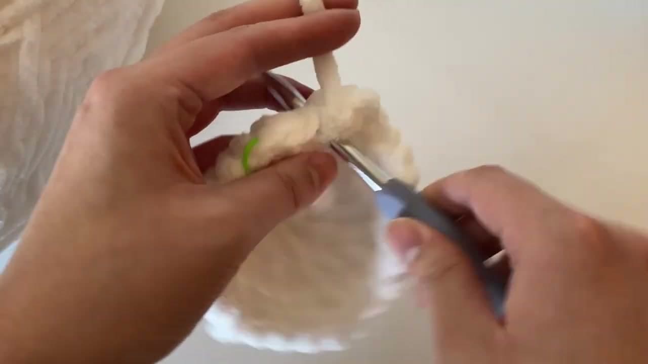 Step 4: Round 4 Increase + Straight Rounds 5-9 - How to Crochet an Easter Bunny (Beginner Amigurumi)