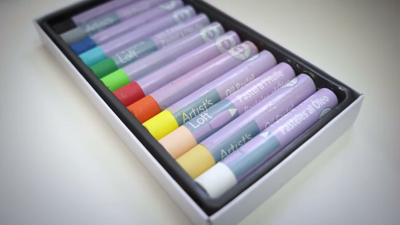 Step 1: Choose a Set of Oil Pastels for Beginners - How to Use Oil Pastels