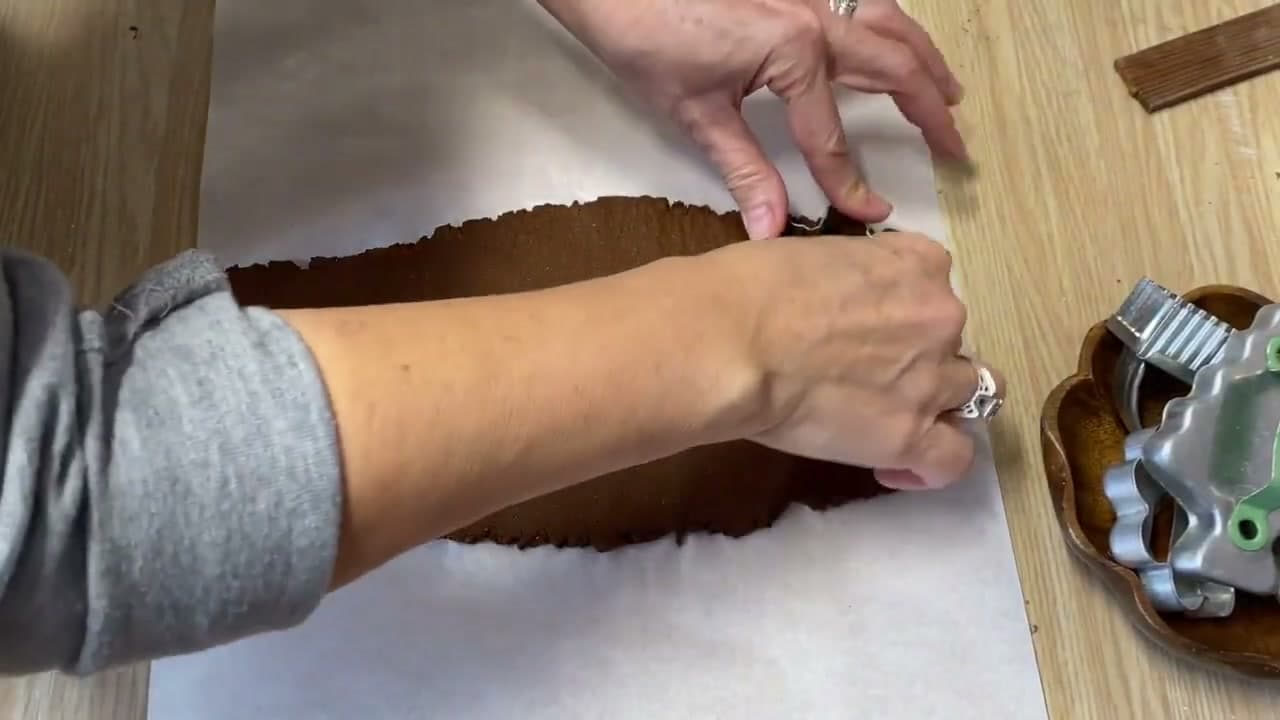 Step 5: Cut Out Ornament Shapes With Cookie Cutters