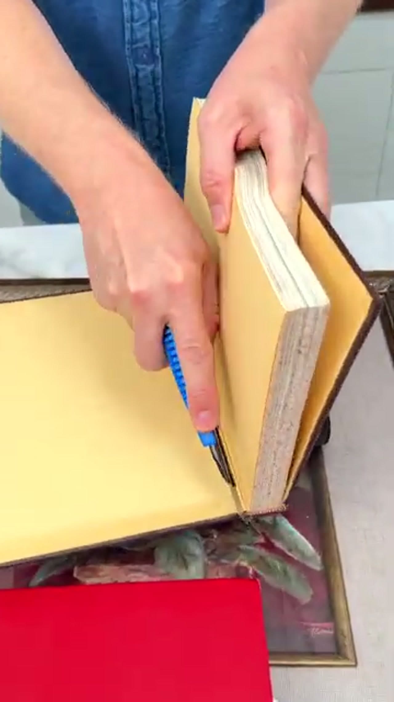 Step 1: Step 1: Hollow Out the Thrift Store Books