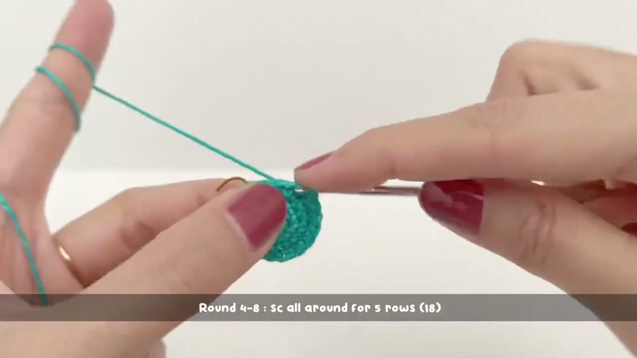 Step 3: Step 3: Work the Straight Rounds for the Sides