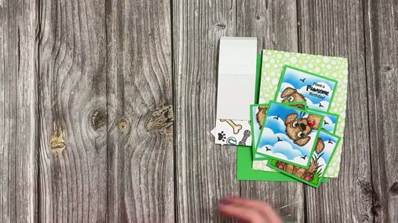 How to Make a Pull Tab Waterfall Card