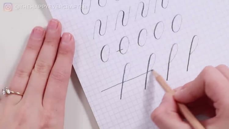 Simple Calligraphy Tutorial How to Learn Calligraphy - 7 Step Beginner Tutorial